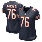 Steve McMichael Chicago Bears Women's Retired Player Game Jersey Navy