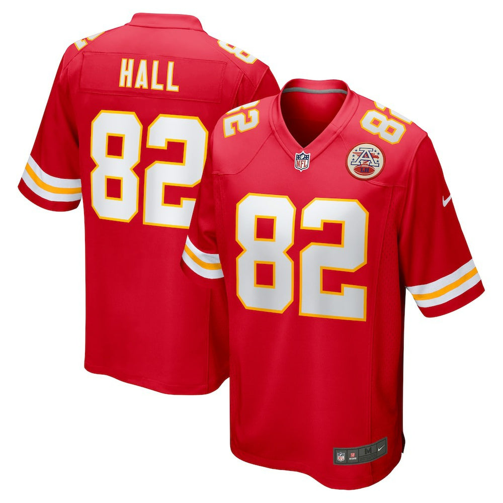 NFL Dante Hall Kansas City Chiefs Retired Player Game Jersey - Red
