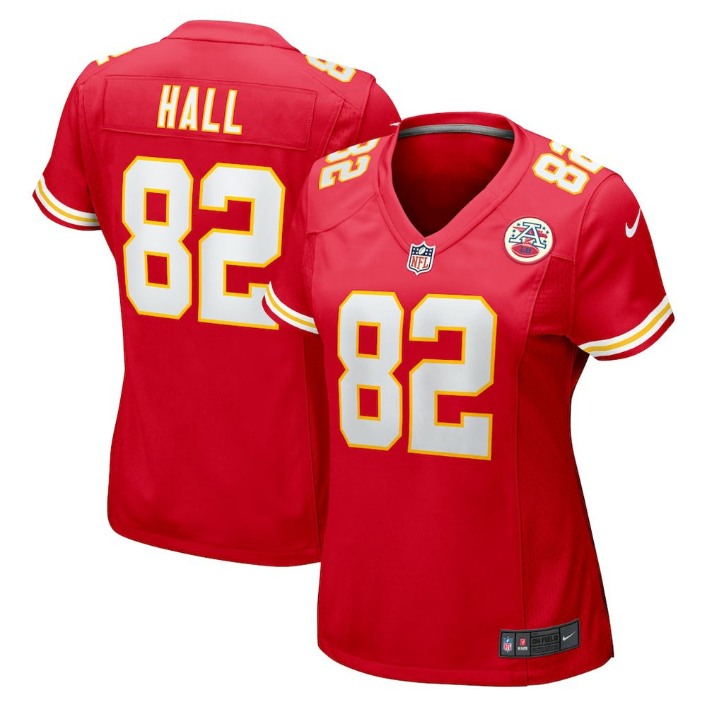 NFL Dante Hall Kansas City Chiefs Women's Retired Player Game Jersey - Red
