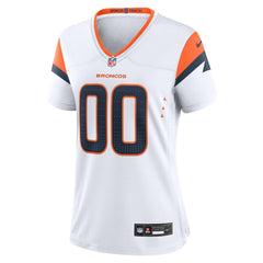 NFL Denver Broncos Women's Mile High Collection Custom Game Jersey - White