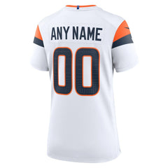 NFL Denver Broncos Women's Mile High Collection Custom Game Jersey - White