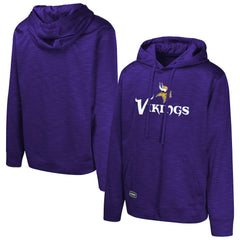 Minnesota Vikings Streak Fleece Pullover Hoodie Purple