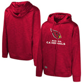 Arizona Cardinals Streak Fleece Pullover Hoodie Cardinal