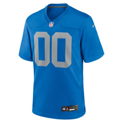 NFL Detroit Lions Alternate Custom Game Jersey - Blue