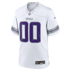 NFL Minnesota Vikings Alternate Custom Game Jersey - White