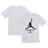 Brooklyn Nets Jordan Brand Preschool Essential Jumpman T-Shirt White