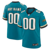 NFL Jacksonville Jaguars Prowler Throwback Custom Game Jersey - Teal