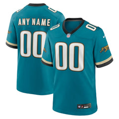 NFL Jacksonville Jaguars Prowler Throwback Custom Game Jersey - Teal