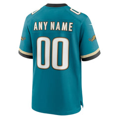 NFL Jacksonville Jaguars Prowler Throwback Custom Game Jersey - Teal