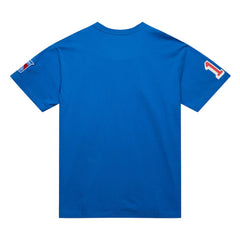 NHL Mark Messier New York Rangers Mitchell & Ness Premium Nickname Vintage Logo T-Shirt - Blue