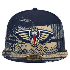 New Orleans Pelicans Tip-Off 59FIFTY Fitted Hat Navy