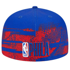 Philadelphia 76ers Tip-Off 59FIFTY Fitted Hat Royal