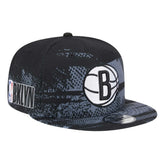 Brooklyn Nets Tip-Off 9FIFTY Snapback Hat Black