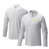 San Diego Padres Columbia Terminal Tackle Omni-Shade Raglan Quarter-Zip Pullover Top - White Pullover