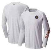 Houston Astros Columbia Terminal Tackle Long Sleeve T-Shirt - White T-shirts