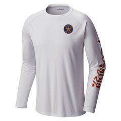 Houston Astros Columbia Terminal Tackle Long Sleeve T-Shirt - White T-shirts