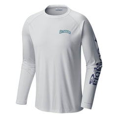 Seattle Mariners Columbia Terminal Tackle Long Sleeve T-Shirt - White T-shirts