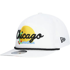Chicago Bulls Island Oasis Golfer Snapback Hat White