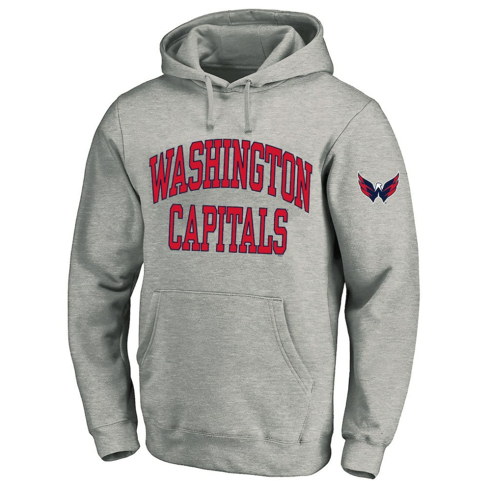 NHL Washington Capitals Fanatics Big & Tall Fleece Pullover Hoodie - Heather Gray