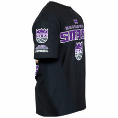 Sacramento Kings Hyperfly Unisex NBA x My Hero Academia All Might Smash T-Shirt Black