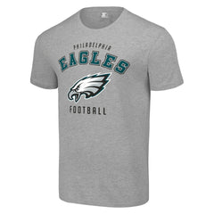Philadelphia Eagles Starter Logo T-Shirt Heather Gray