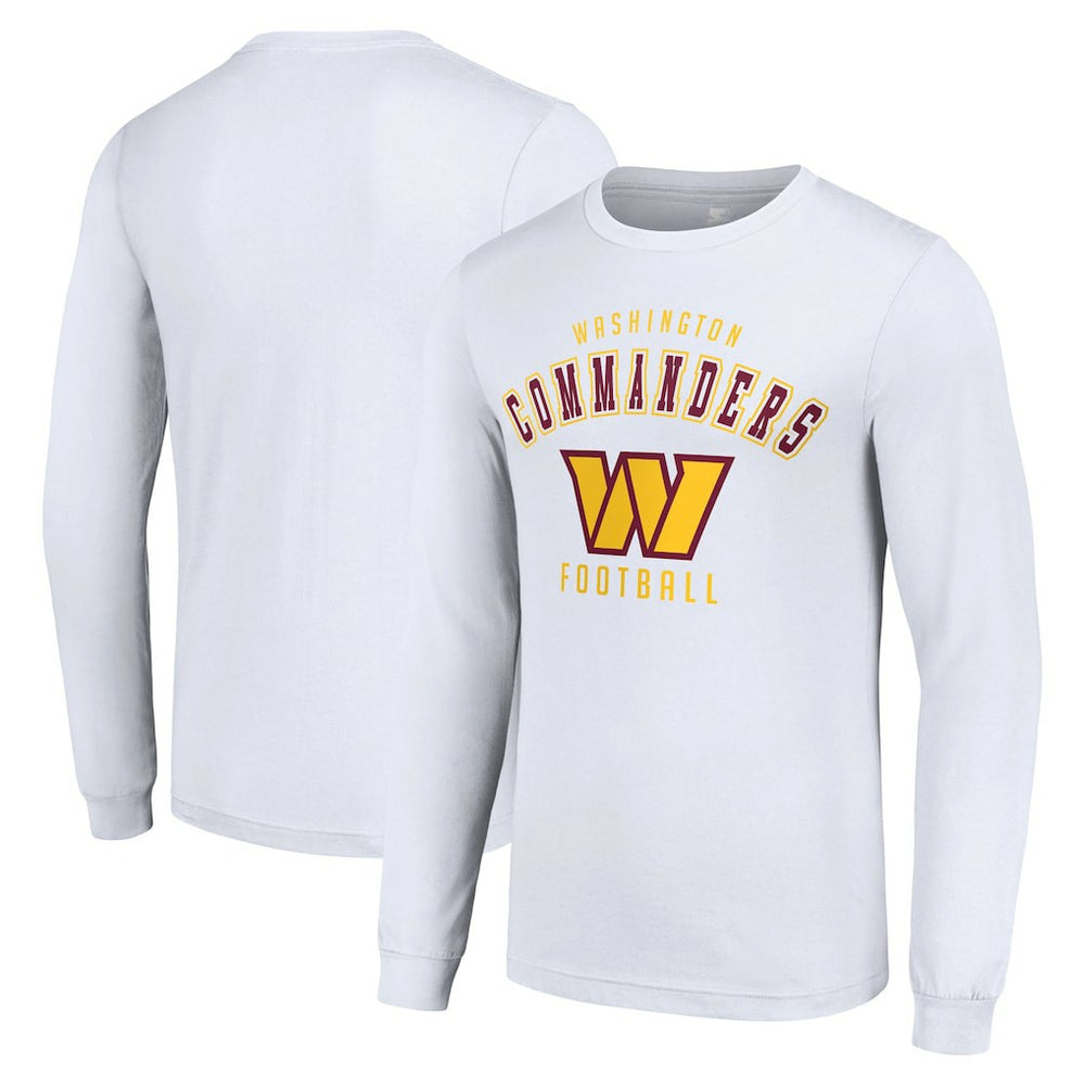 Washington Commanders Starter Long Sleeve T-Shirt White