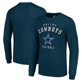 Dallas Cowboys Starter Long Sleeve T-Shirt Navy