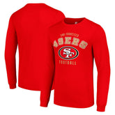San Francisco 49ers Starter Long Sleeve T-Shirt Scarlet