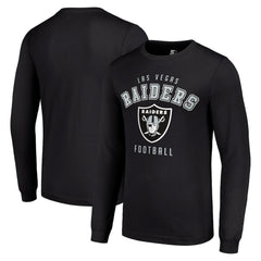 Las Vegas Raiders Starter Long Sleeve T-Shirt Black