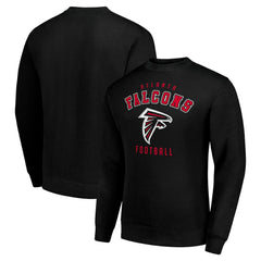 Atlanta Falcons Starter Team Logo Pullover Sweatshirt Black