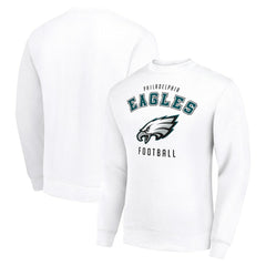Philadelphia Eagles Starter Team Logo Pullover Sweatshirt White
