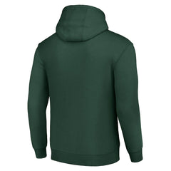 New York Jets Starter Unisex Team Mesh Print Graphic Tri-Blend Pullover Hoodie Green