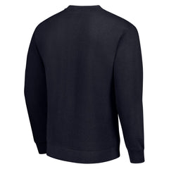 Houston Texans Starter Team Mesh Print Graphic Pullover Sweatshirt Navy