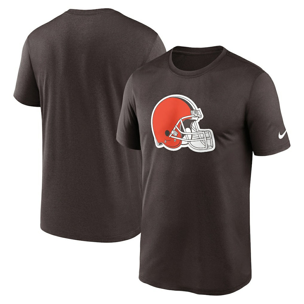 Cleveland Browns Primetime Legend Logo Performance T-Shirt Brown