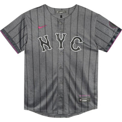 MLB Pete Alonso New York Mets Nike Preschool 2024 City Connect Limited Player Jersey - Graphite