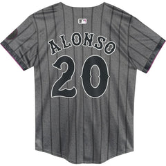 MLB Pete Alonso New York Mets Nike Preschool 2024 City Connect Limited Player Jersey - Graphite