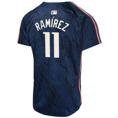 MLB Jose Ramirez Cleveland Guardians Nike Youth 2024 City Connect Limited Jersey - Navy