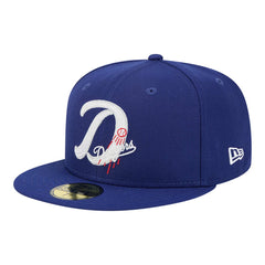 Los Angeles Dodgers New Era Duo Logo 2.0 59FIFTY Fitted Hat - Royal Hats
