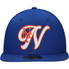 New York Mets New Era Duo Logo 2.0 59FIFTY Fitted Hat - Royal Hats