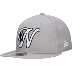 New York Yankees New Era Duo Logo 2.0 59FIFTY Fitted Hat - Gray Hats