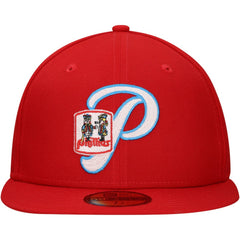 Philadelphia Phillies New Era Duo Logo 2.0 59FIFTY Fitted Hat - Red Hats