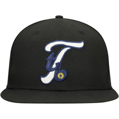 Tampa Bay Rays New Era Duo Logo 2.0 59FIFTY Fitted Hat - Black Hats