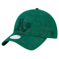 Athletics New Era Women's Tonal Floral 9TWENTY Adjustable Hat - Green Hats