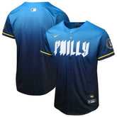 MLB Philadelphia Phillies Nike Youth 2024 City Connect Limited Jersey - Blue