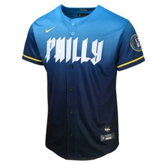 MLB Philadelphia Phillies Nike Youth 2024 City Connect Limited Jersey - Blue