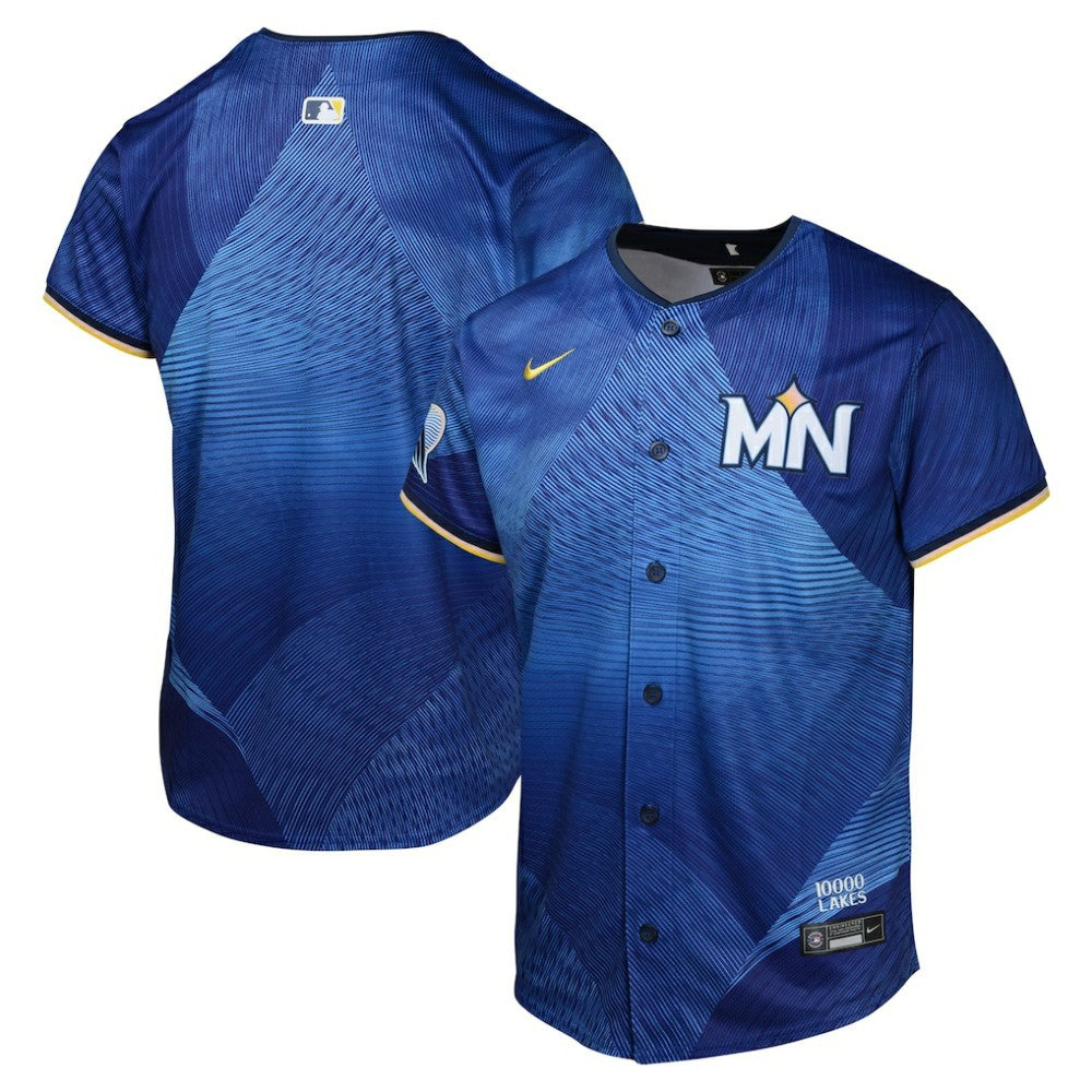 MLB Minnesota Twins Nike Youth 2024 City Connect Limited Jersey - Royal