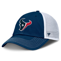 Houston Texans Trucker Adjustable Hat Navy/White