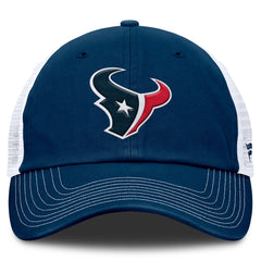 Houston Texans Trucker Adjustable Hat Navy/White