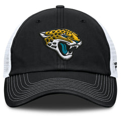 Jacksonville Jaguars Trucker Adjustable Hat Black/White