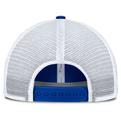 Los Angeles Rams Trucker Adjustable Hat Royal/White